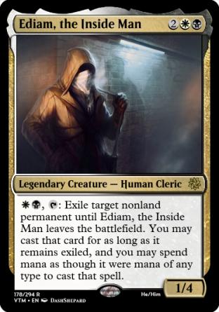 Ediam, the Inside Man