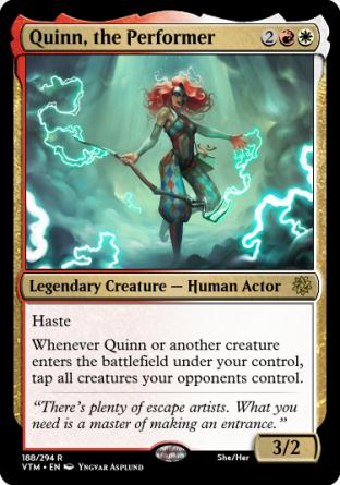 Quinn, the Performer