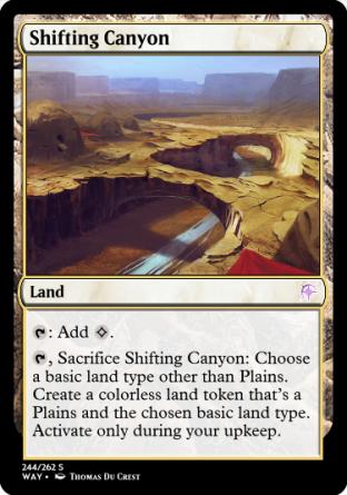 Shifting Canyon